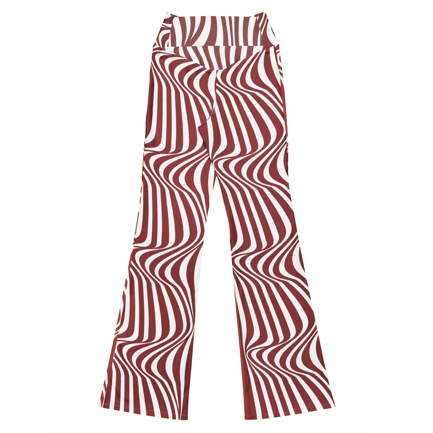 Women's Flare leggings, Tummy Control, Palazzo Pants, Bell Bottom Pants, Yoga Pants - PratSN