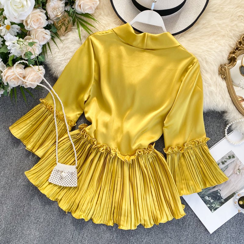 Women's Flare Sleeve Shirt - PratSN