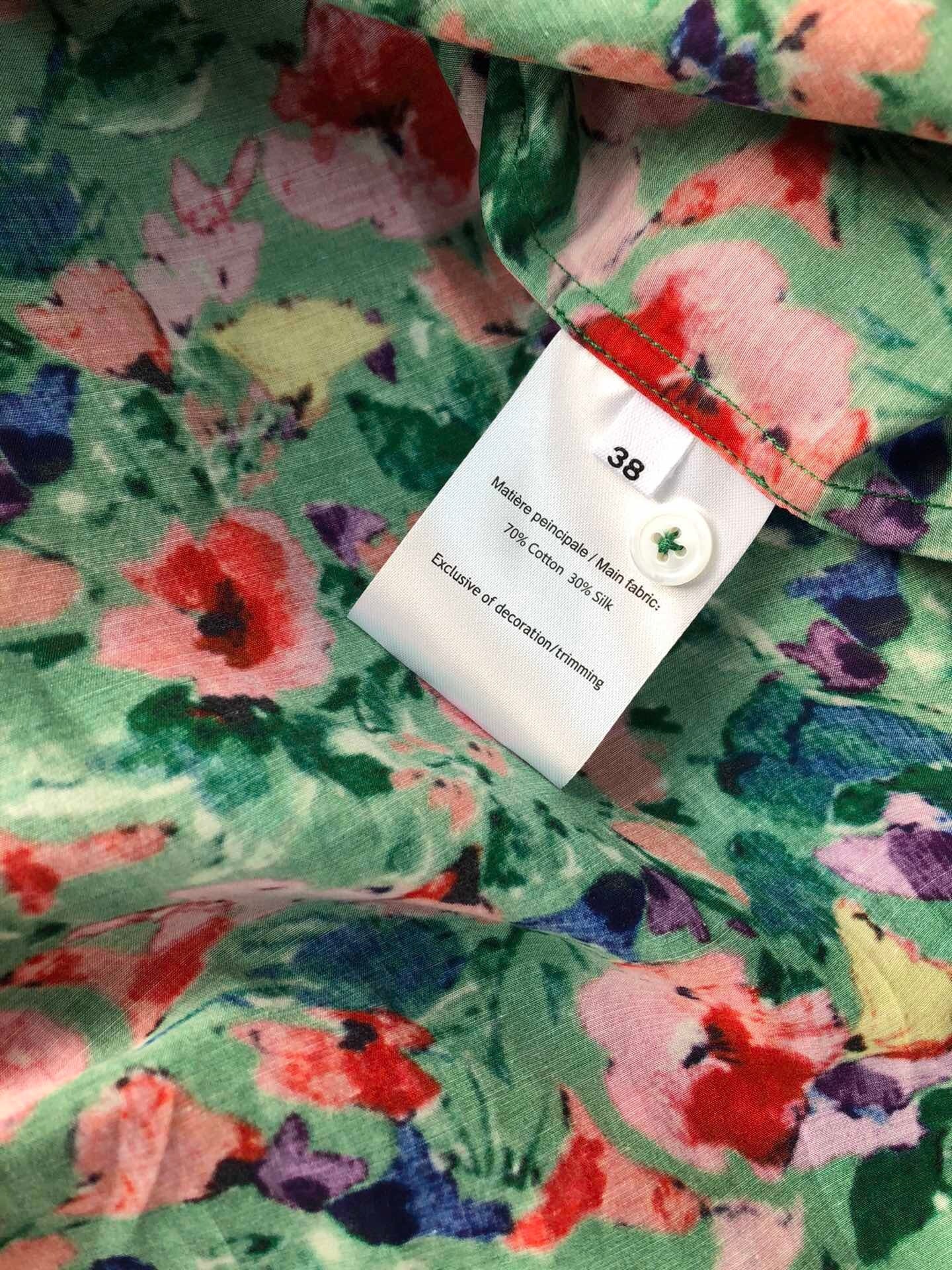 Women's Floral Long Sleeve Shirt - PratSN