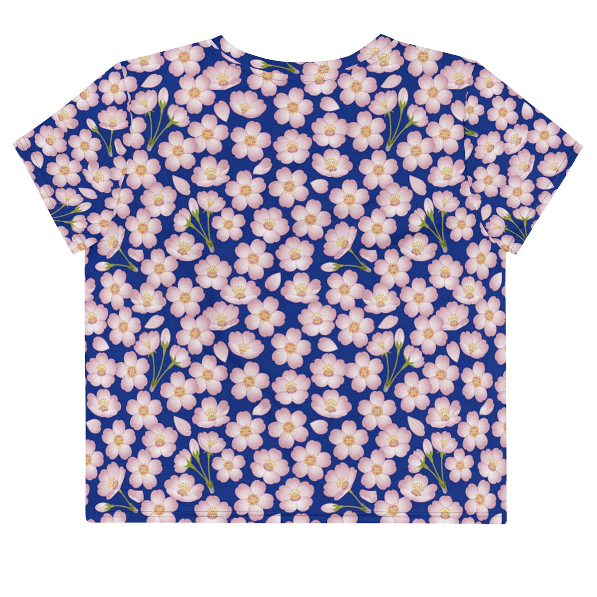 Women's Floral Print Crop Tee - PratSN