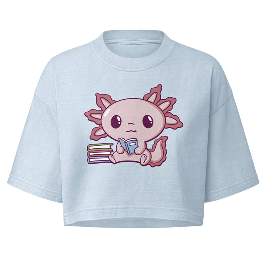 Women’s garment dye cropped tee - PratSN