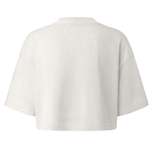 Women’s garment dye cropped tee - PratSN