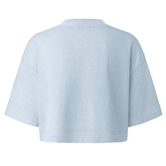 Women’s garment dye cropped tee - PratSN