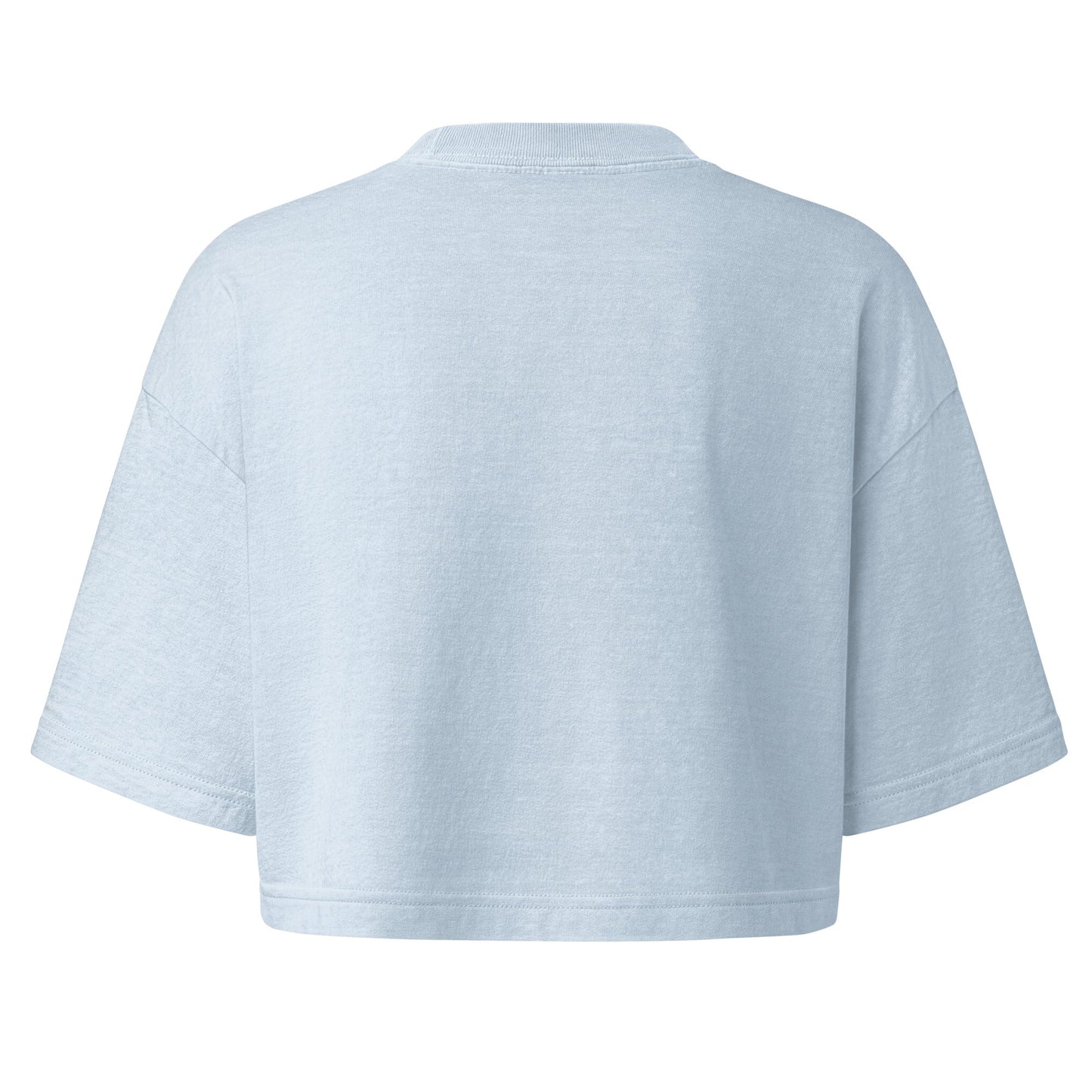 Women’s garment dye cropped tee - PratSN