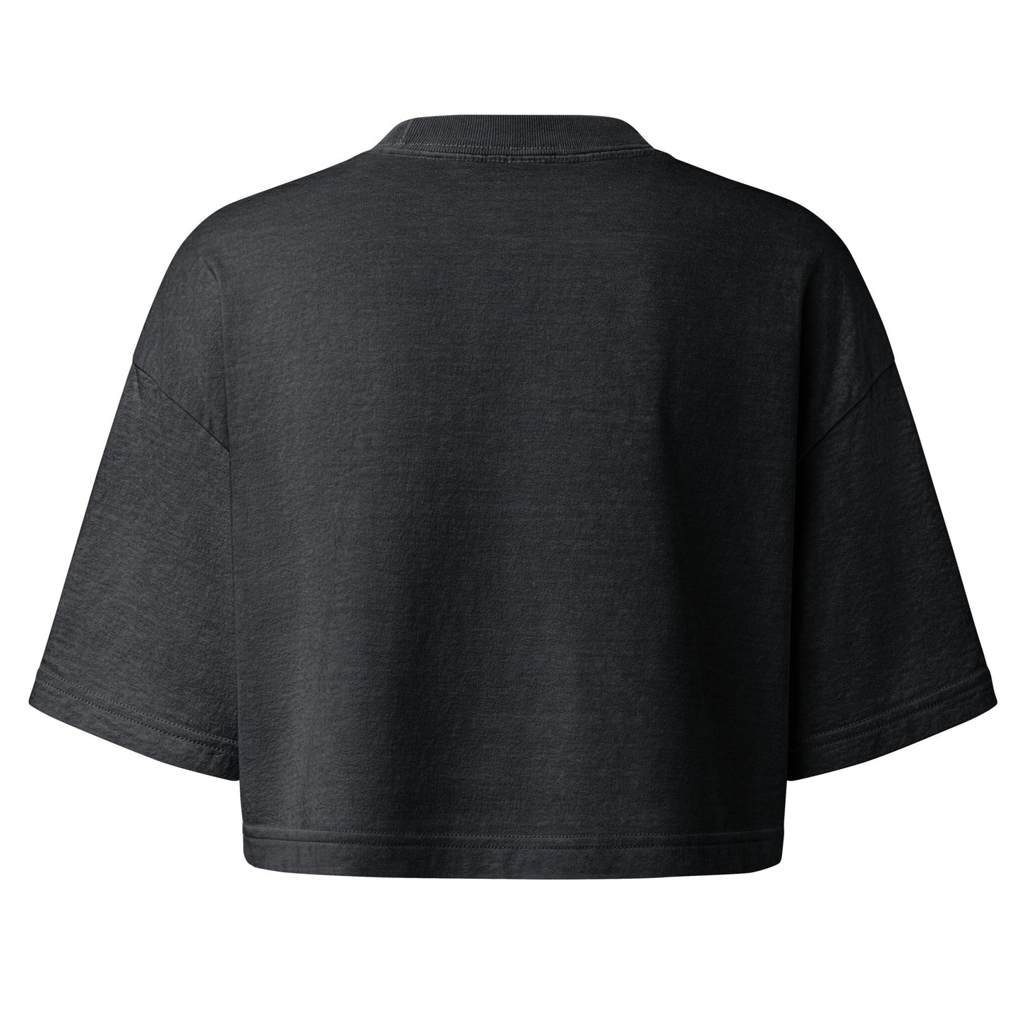 Women’s garment dye cropped tee - PratSN