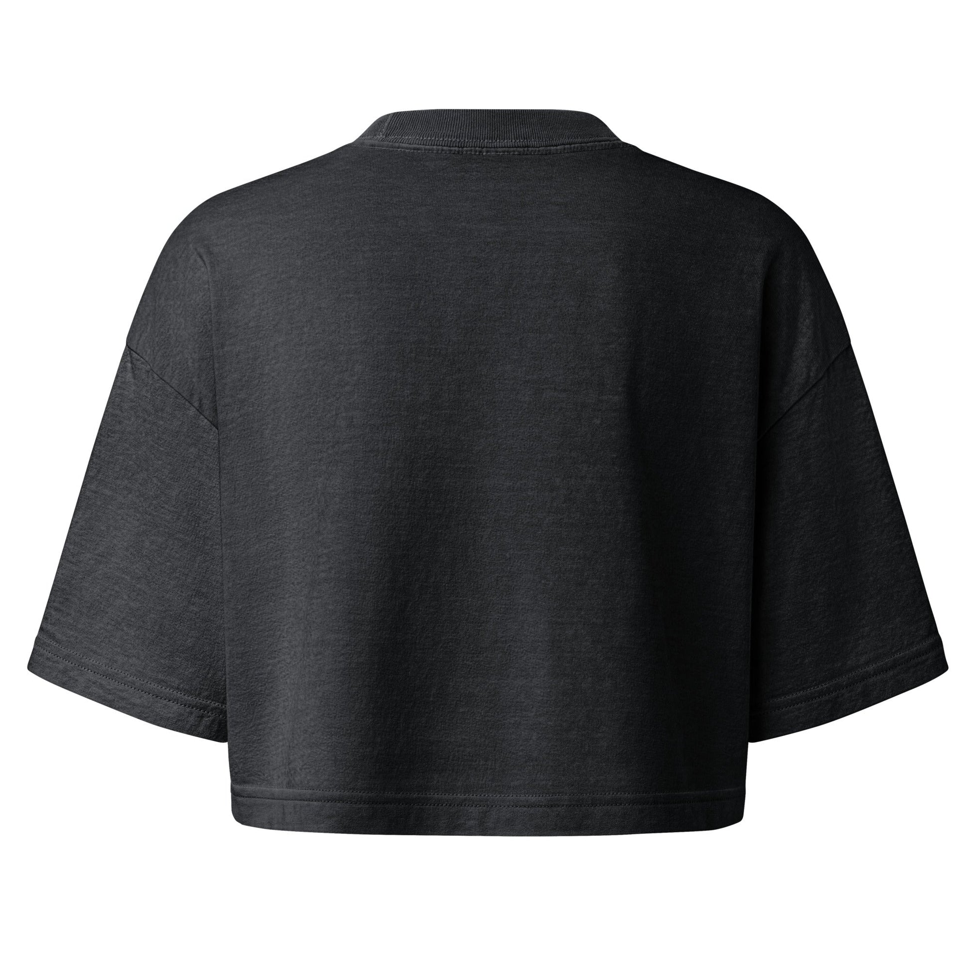 Women’s garment dye cropped tee - PratSN