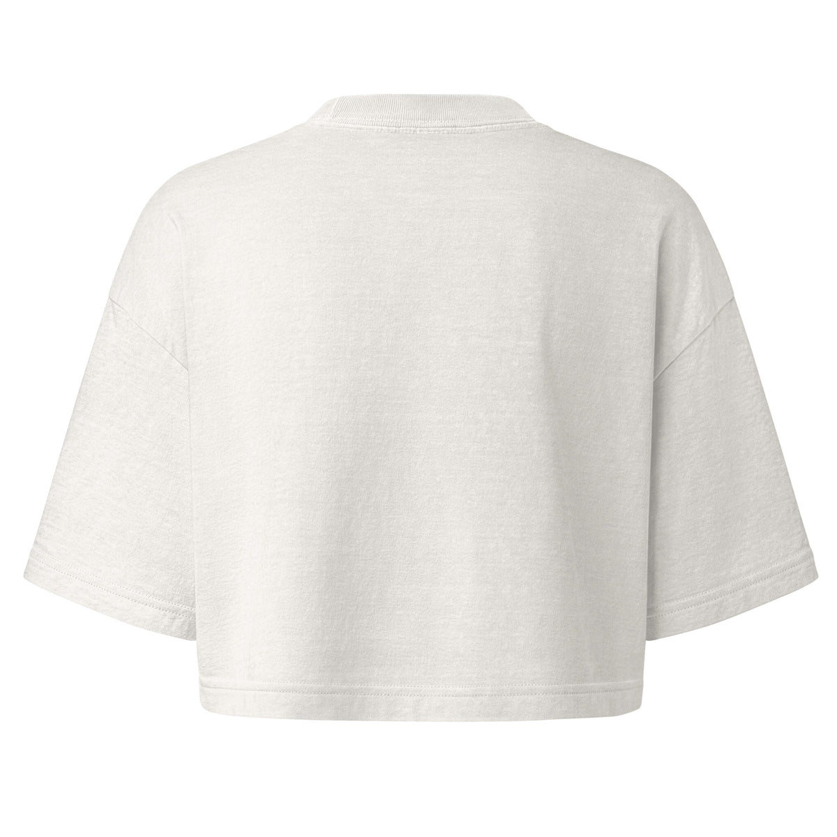 Women’s garment dye cropped tee - PratSN