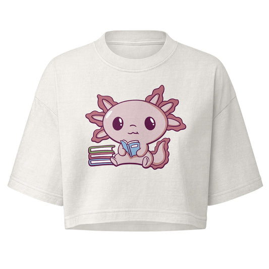 Women’s garment dye cropped tee - PratSN