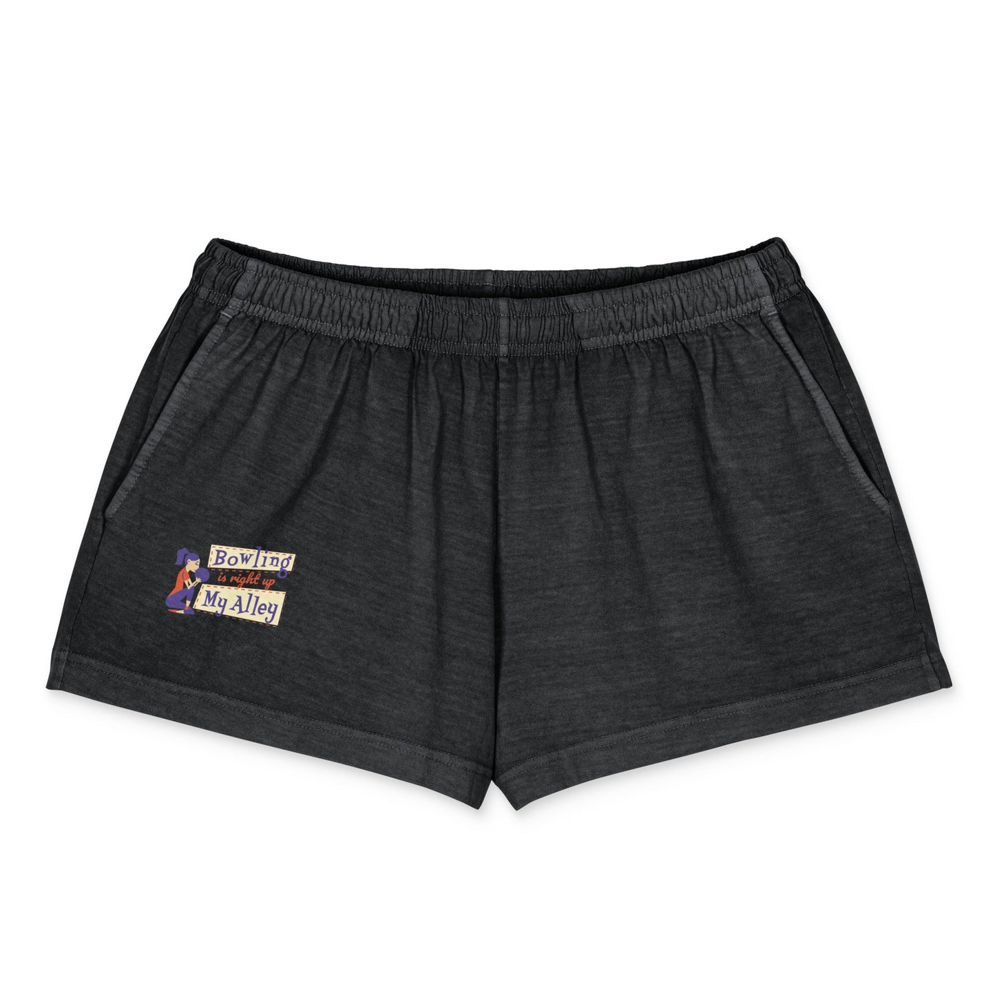 Women's garment-dyed shorts - PratSN