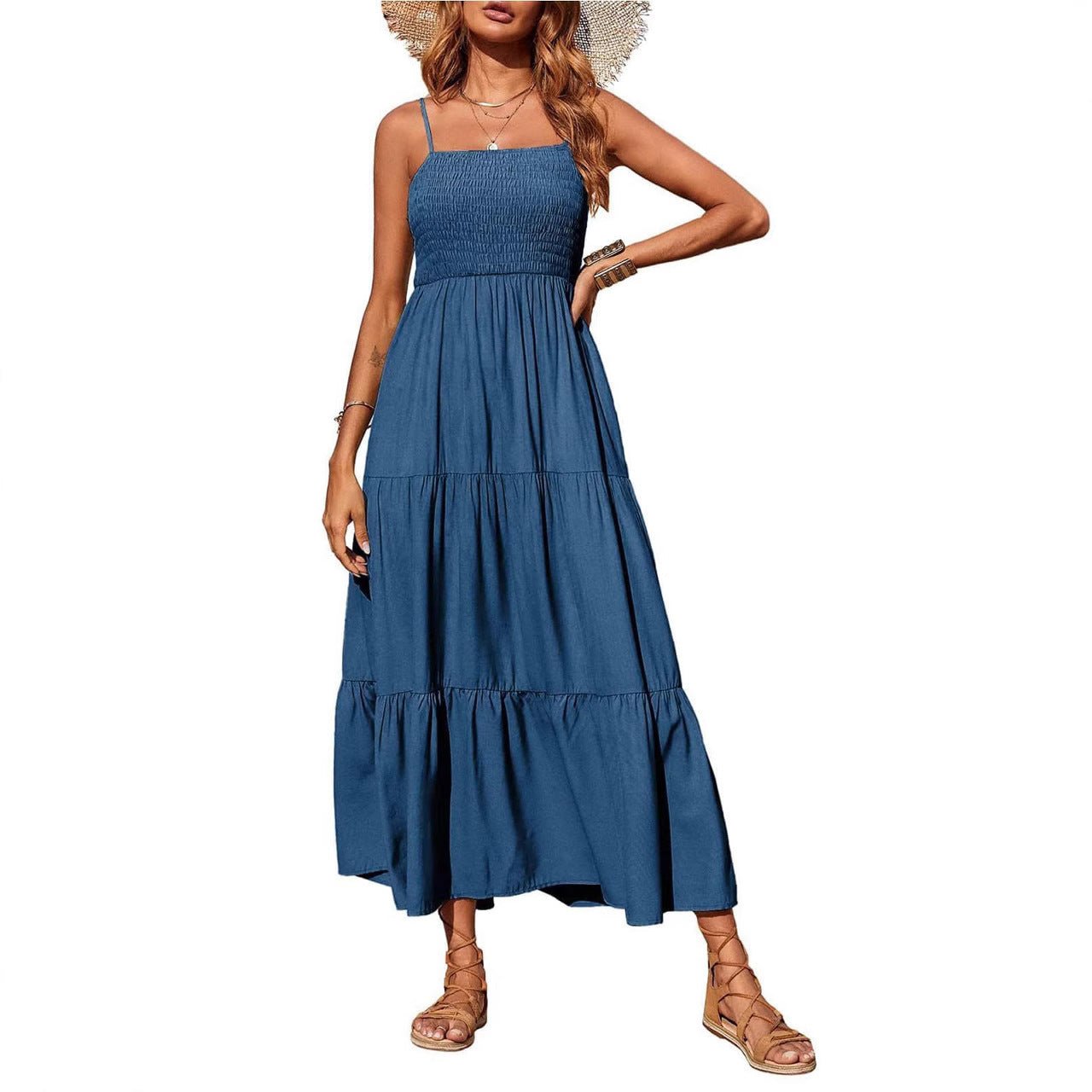 Women's Graceful, Fashionable, and Elegant Sling Dress - PratSN