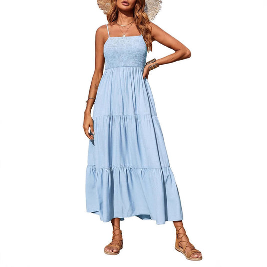Women's Graceful, Fashionable, and Elegant Sling Dress - PratSN