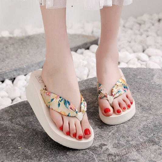 Women's Height Increasing Non - slip Flip - flops - PratSN