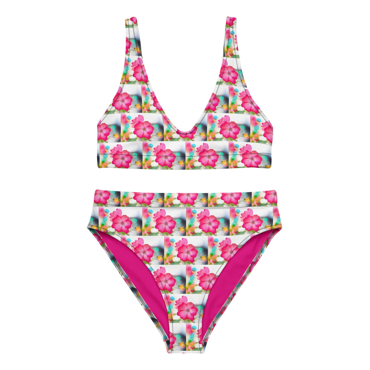 Women's high-waisted bikini Set - PratSN