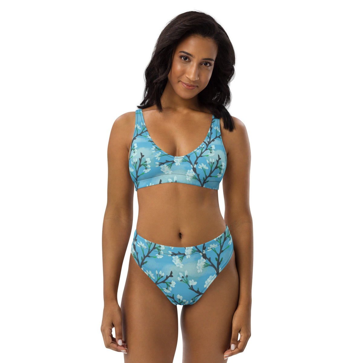 Women's high-waisted bikini Set - PratSN