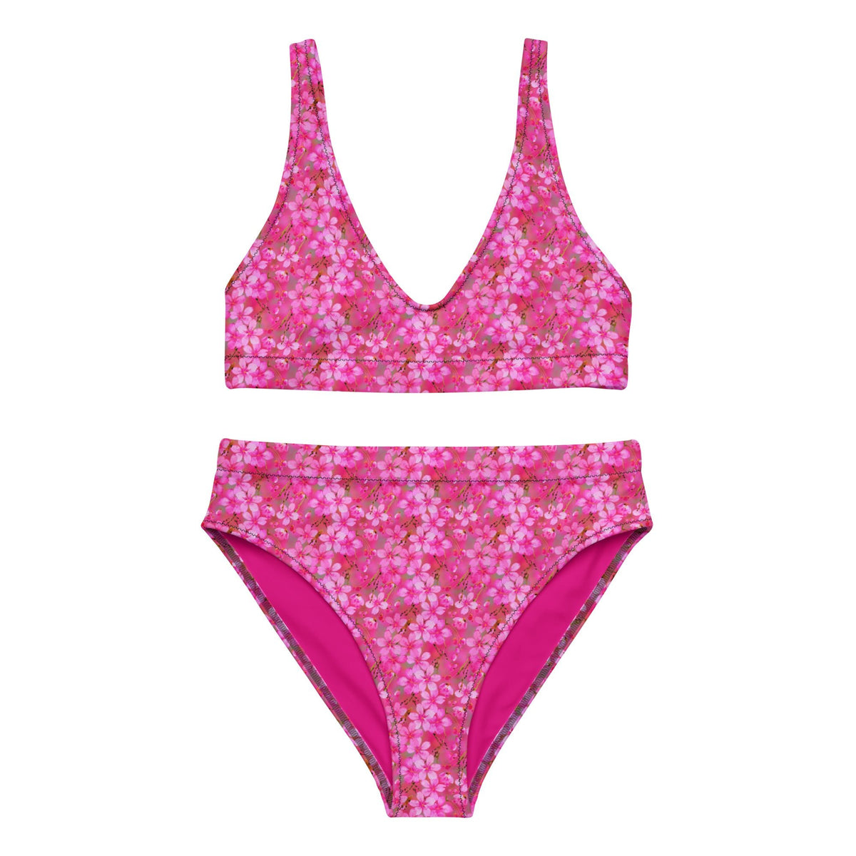 Women's high-waisted bikini Set - PratSN