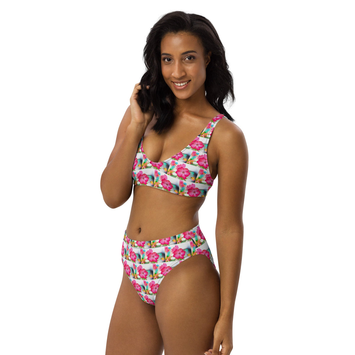 Women's high-waisted bikini Set - PratSN
