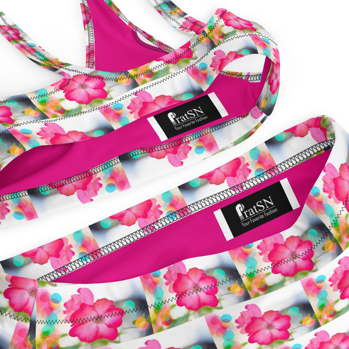 Women's high-waisted bikini Set - PratSN