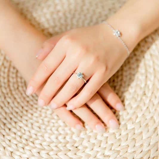 Women's Japanese Silver Plated Ring - PratSN