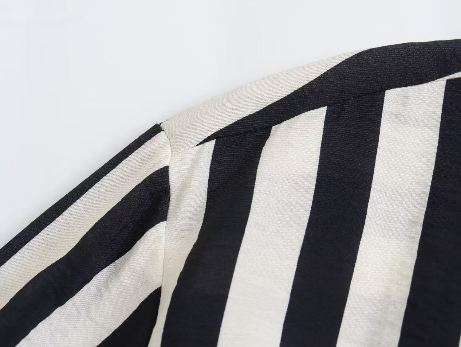 Women's Long Sleeve Loose Casual Striped Shirt - PratSN