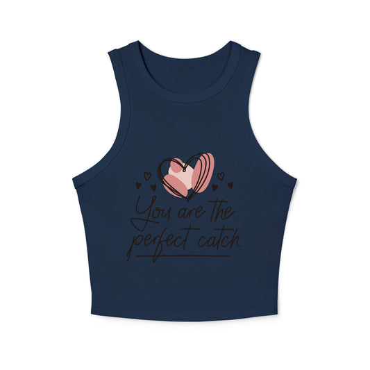 Women's micro rib racer tank top - PratSN