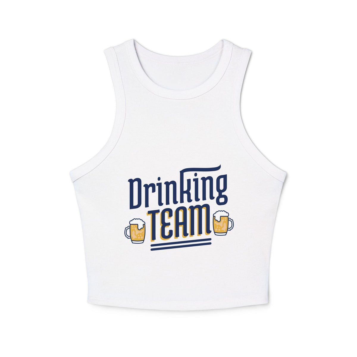 Women's micro rib racer tank top - PratSN