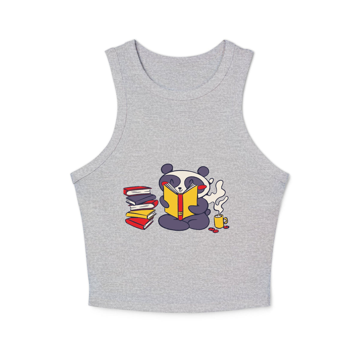 Women's micro rib racer tank top - PratSN