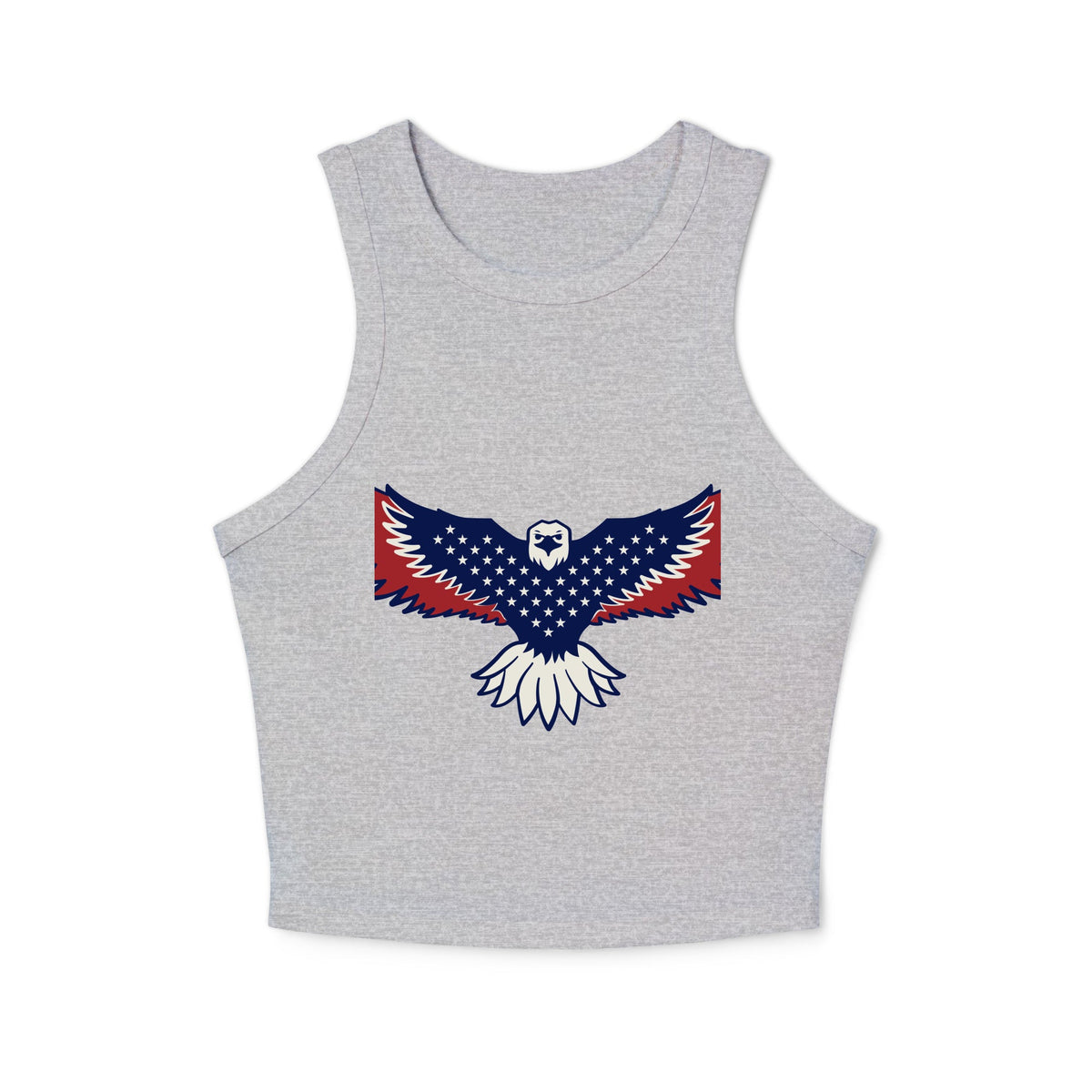 Women's micro rib racer tank top - PratSN