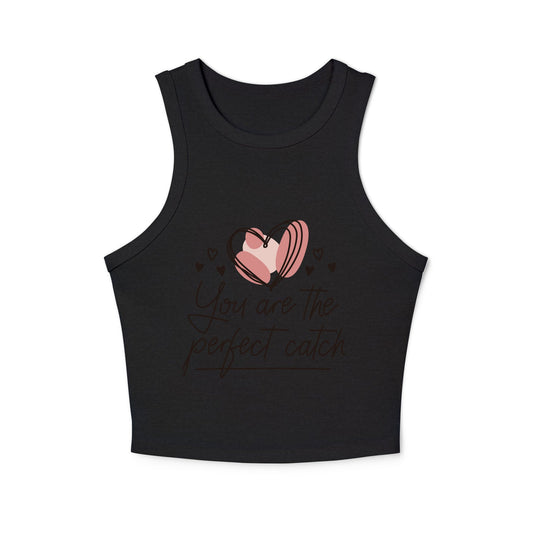 Women's micro rib racer tank top - PratSN