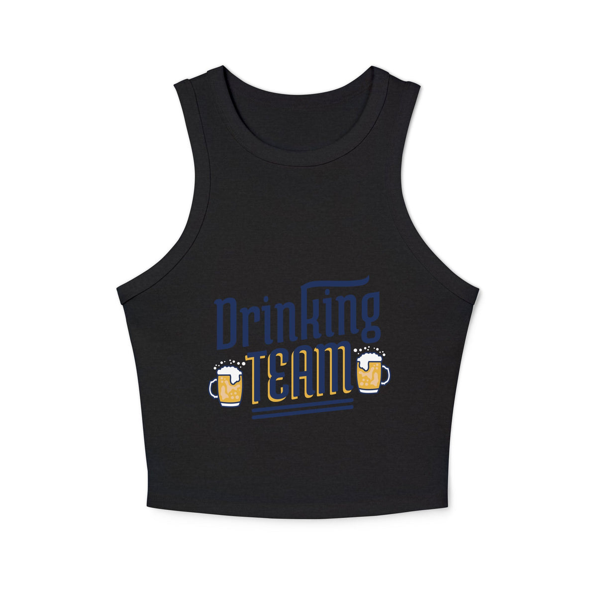 Women's micro rib racer tank top - PratSN
