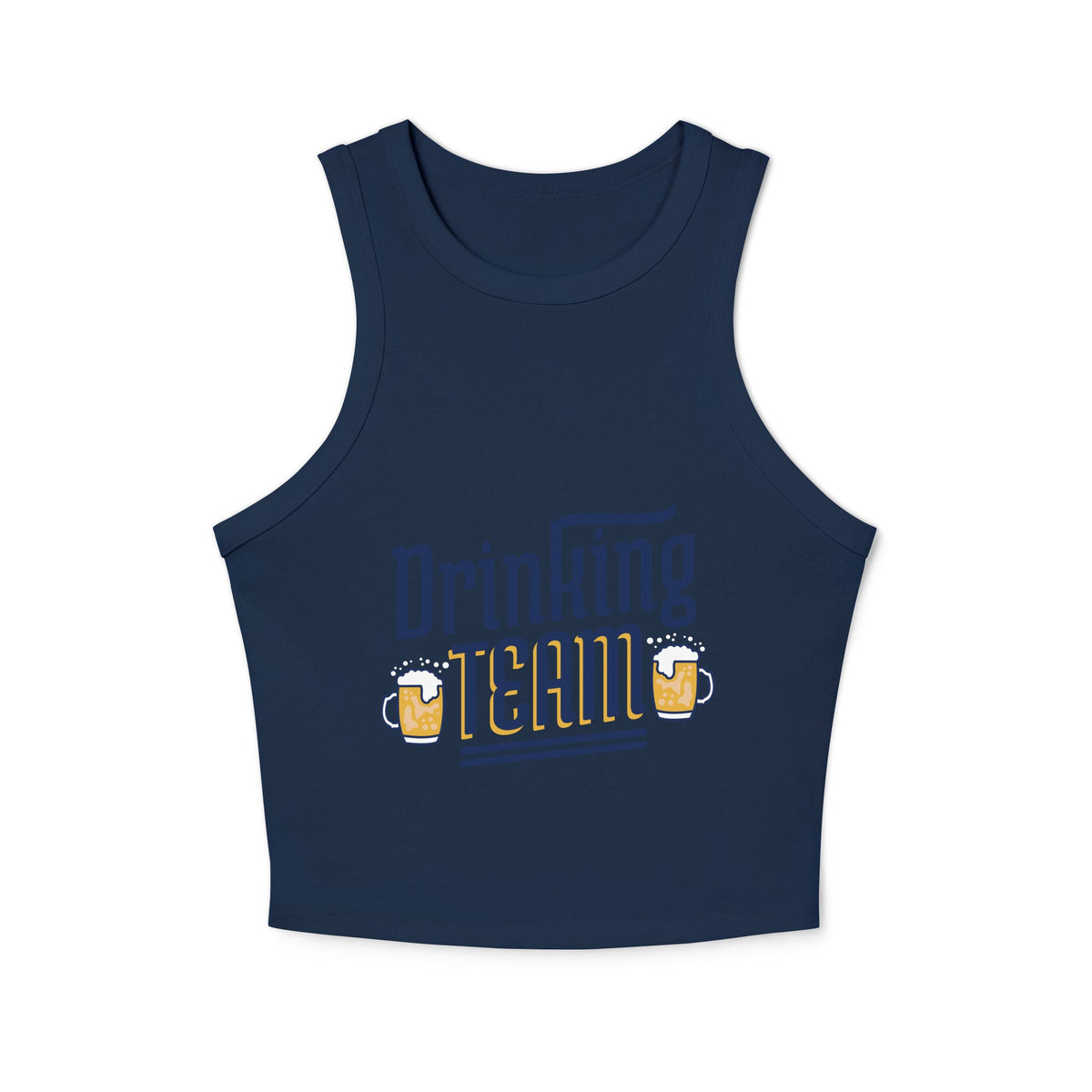 Women's micro rib racer tank top - PratSN