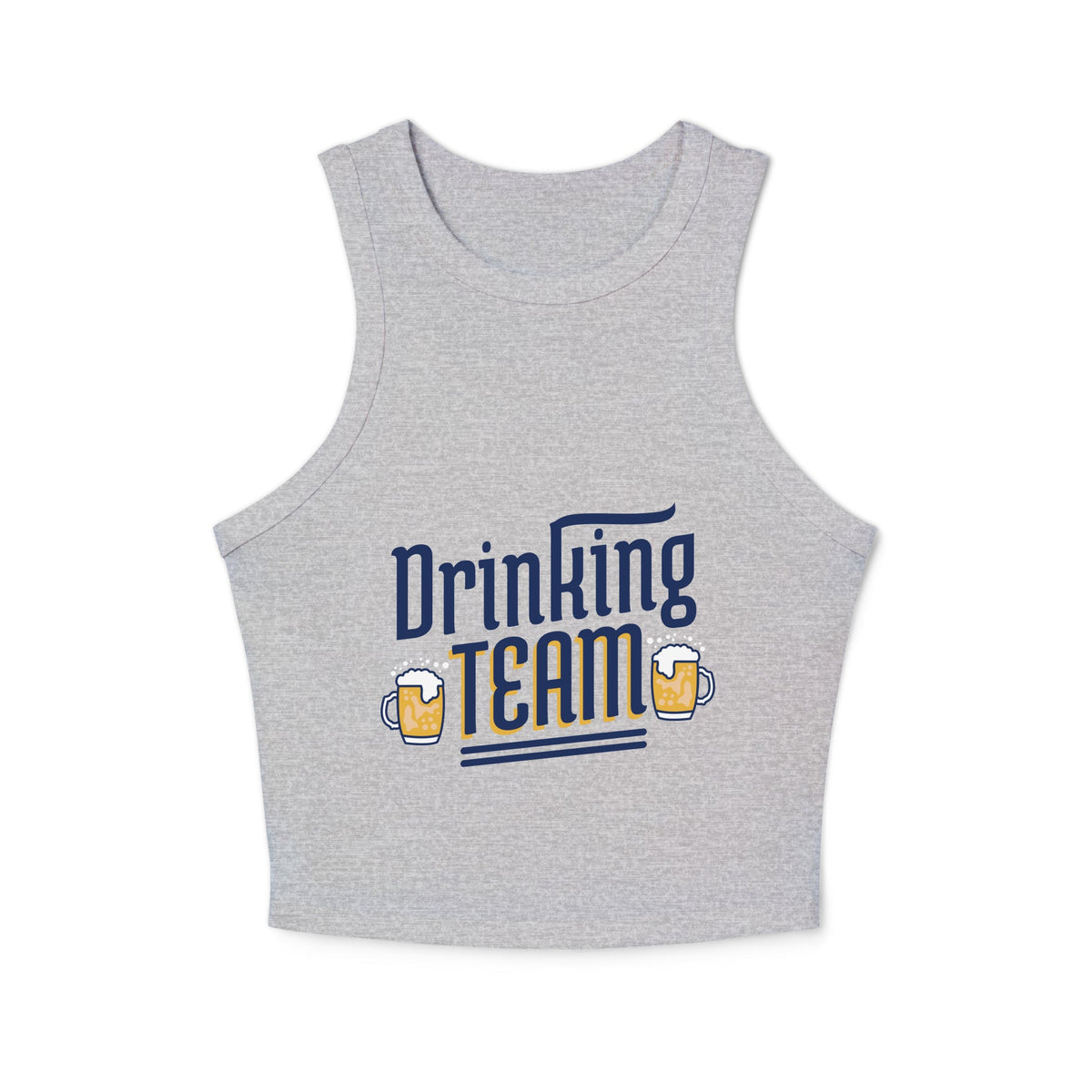 Women's micro rib racer tank top - PratSN