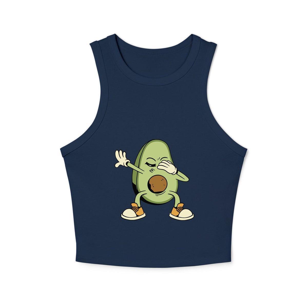 Women's micro rib racer tank top - PratSN