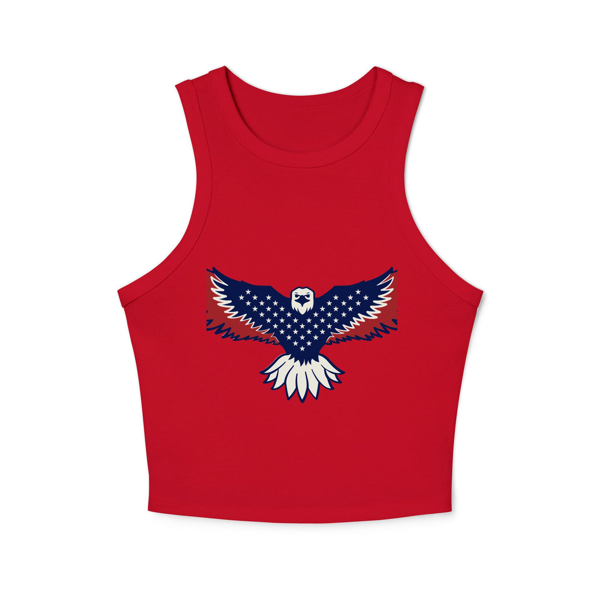 Women's micro rib racer tank top - PratSN