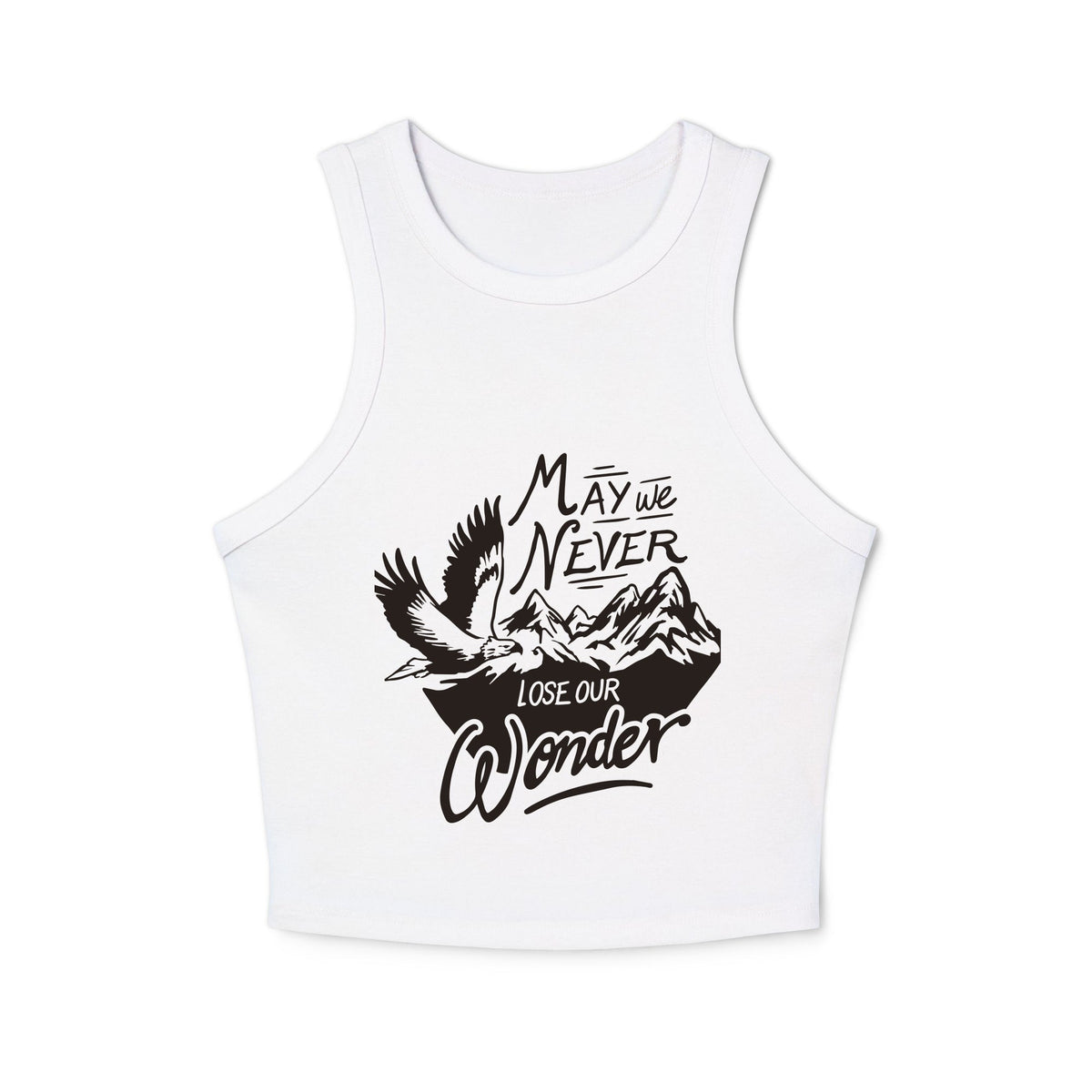 Women's micro rib racer tank top - PratSN