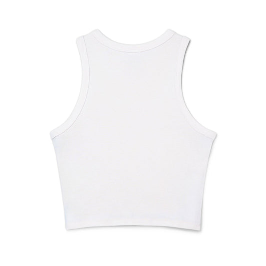 Women's micro rib racer tank top - PratSN