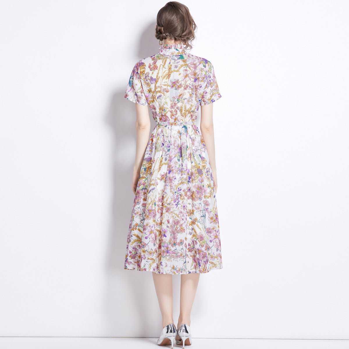 Women's Mild Luxury Retro Elegant Dress - PratSN