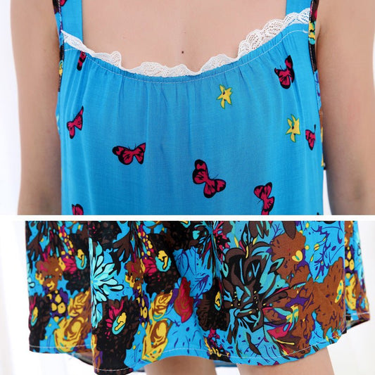 Women's national style Halter Dress - PratSN