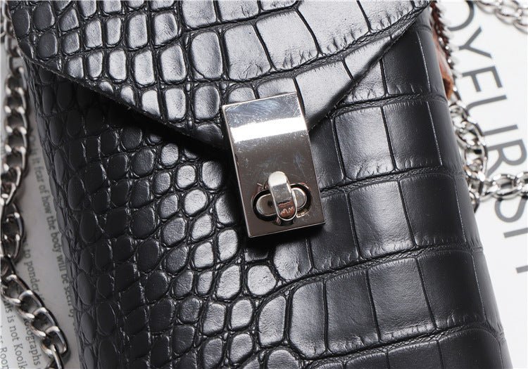 Women's New Fashion All - match Pattern PU Leather Belt Bag - PratSN