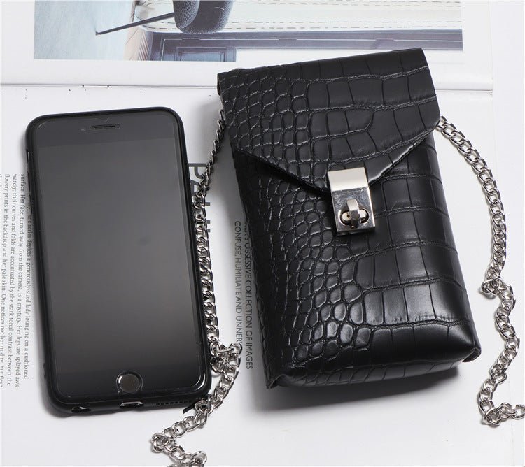 Women's New Fashion All - match Pattern PU Leather Belt Bag - PratSN