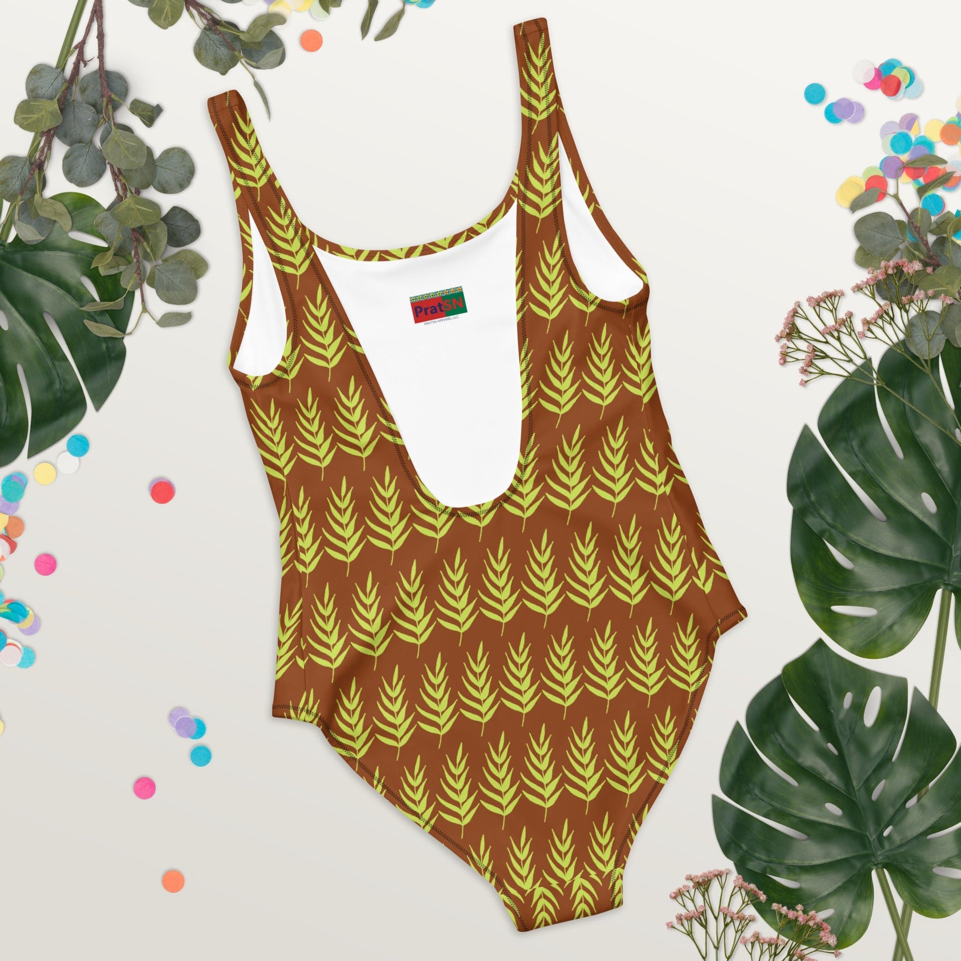 Women's One - Piece Swimsuit, swimsuit, vacation swimwear, holiday travel swimwear, mothers day gift - PratSN
