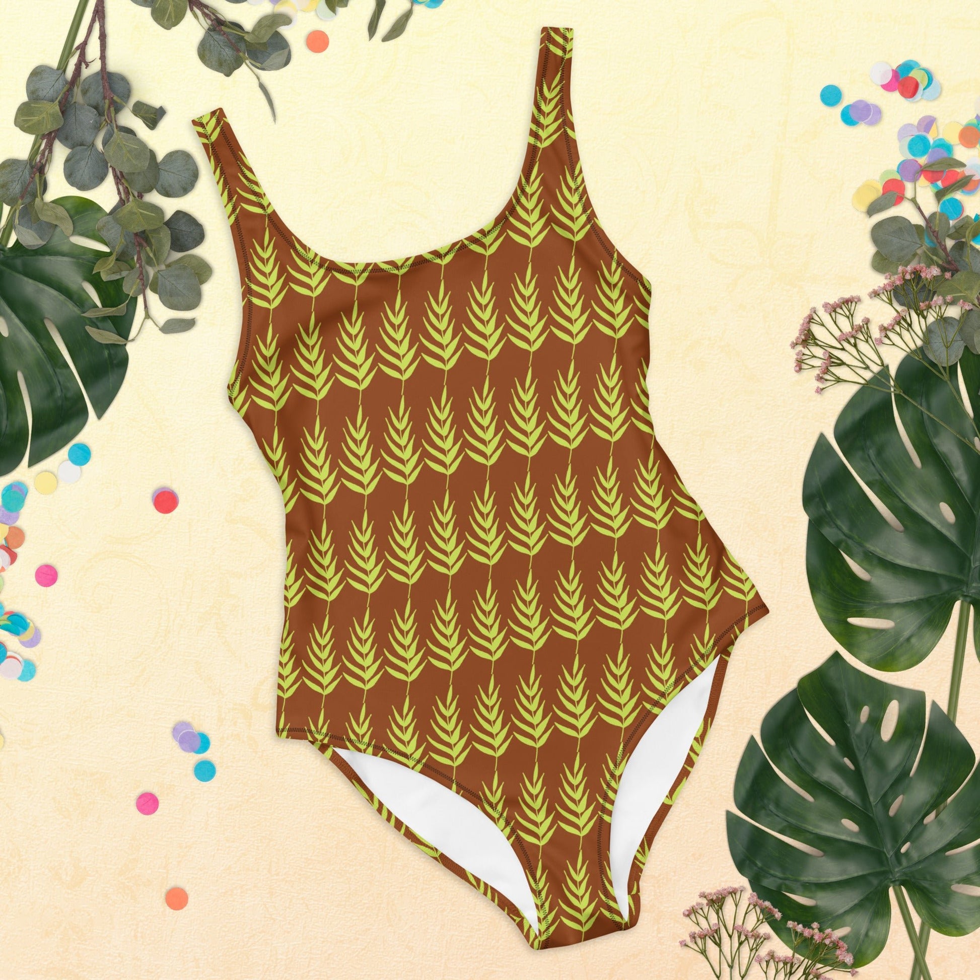 Women's One - Piece Swimsuit, swimsuit, vacation swimwear, holiday travel swimwear, mothers day gift - PratSN