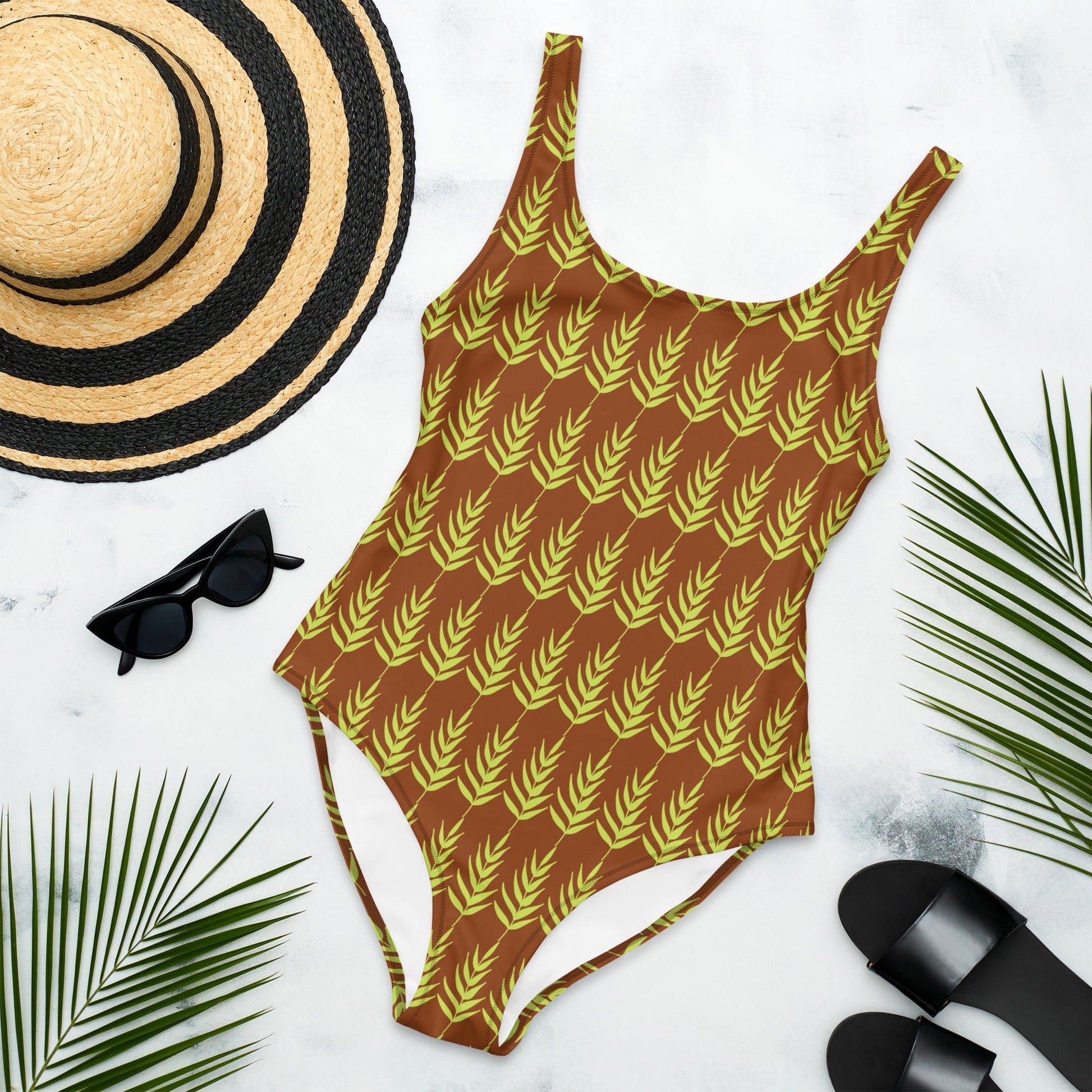 Women's One - Piece Swimsuit, swimsuit, vacation swimwear, holiday travel swimwear, mothers day gift - PratSN