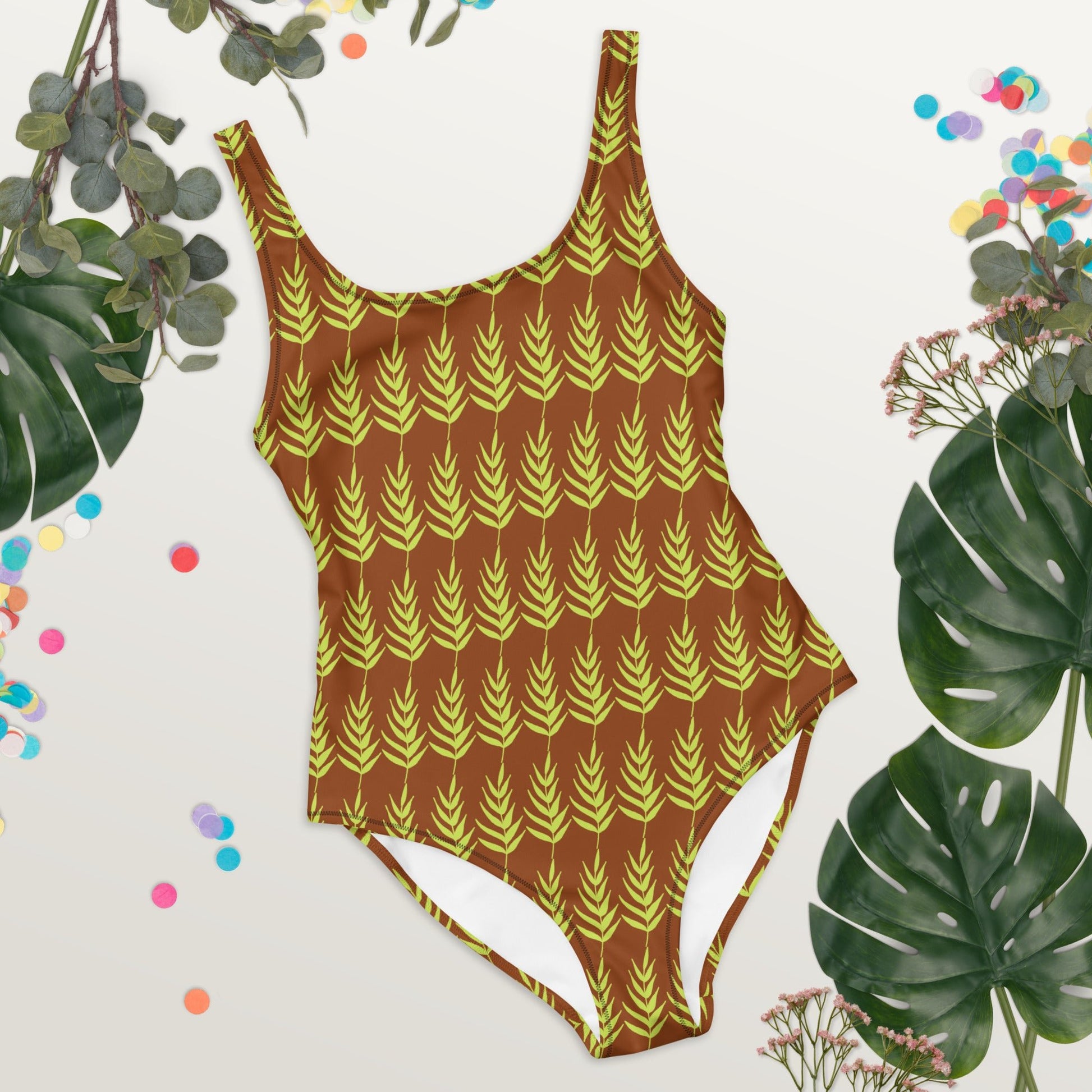 Women's One - Piece Swimsuit, swimsuit, vacation swimwear, holiday travel swimwear, mothers day gift - PratSN