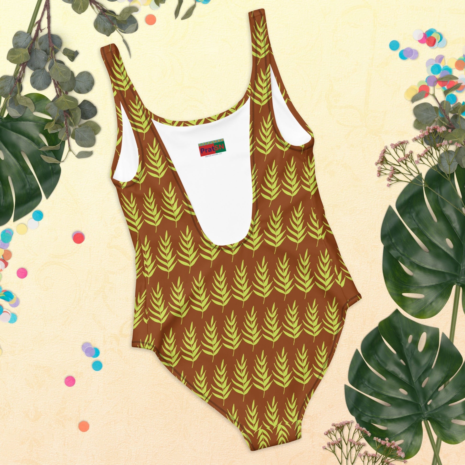 Women's One - Piece Swimsuit, swimsuit, vacation swimwear, holiday travel swimwear, mothers day gift - PratSN