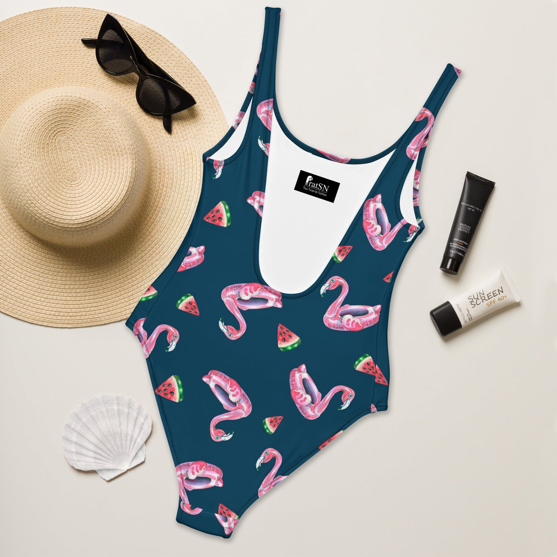 Women's One-Piece Swimsuit, Swimwear - PratSN