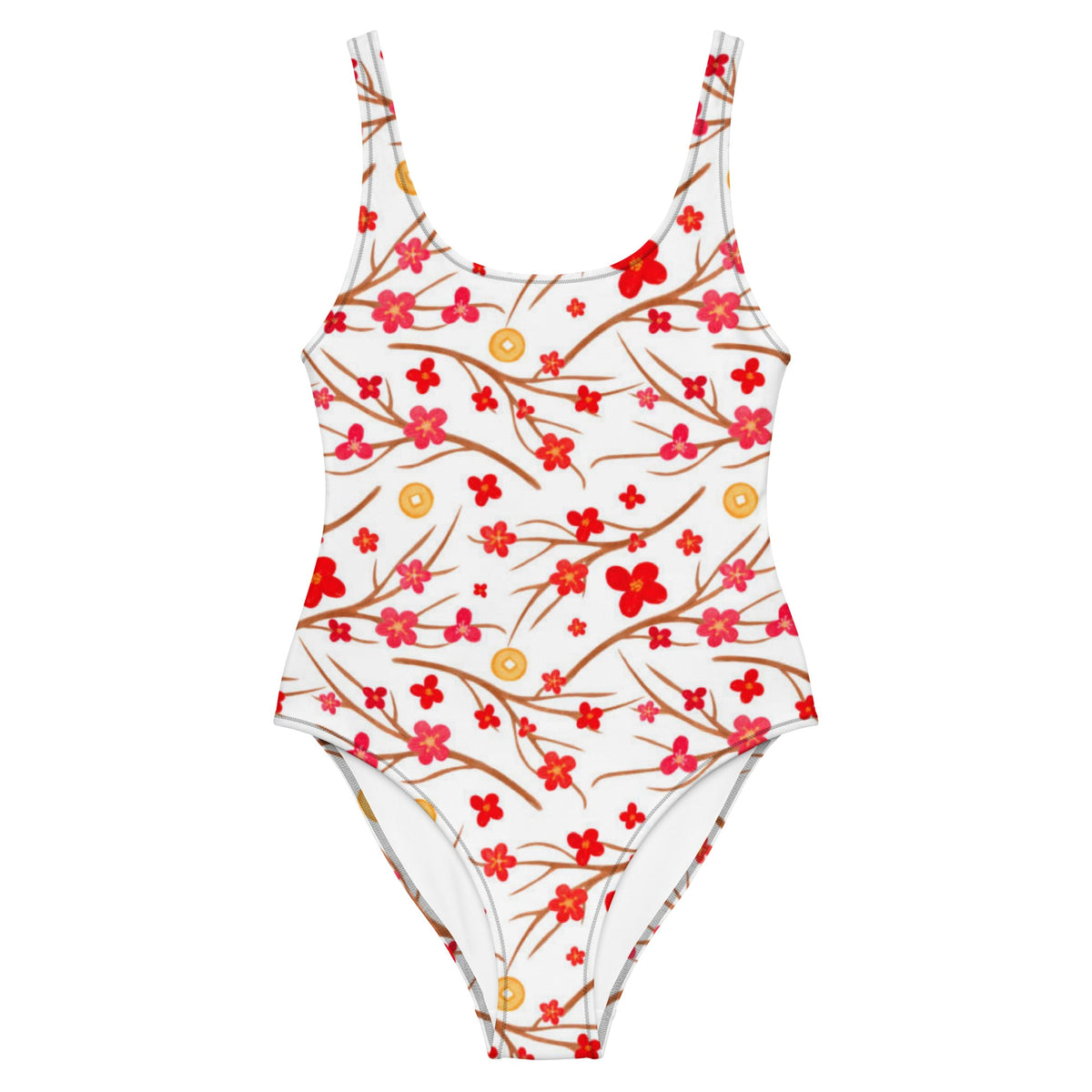 Women's One-Piece Swimsuit, Swimwear - PratSN