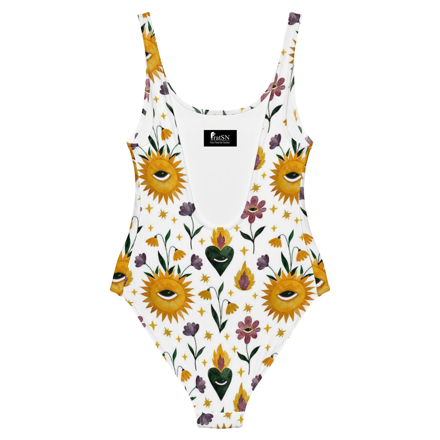 Women's One-Piece Swimsuit, Swimwear - PratSN