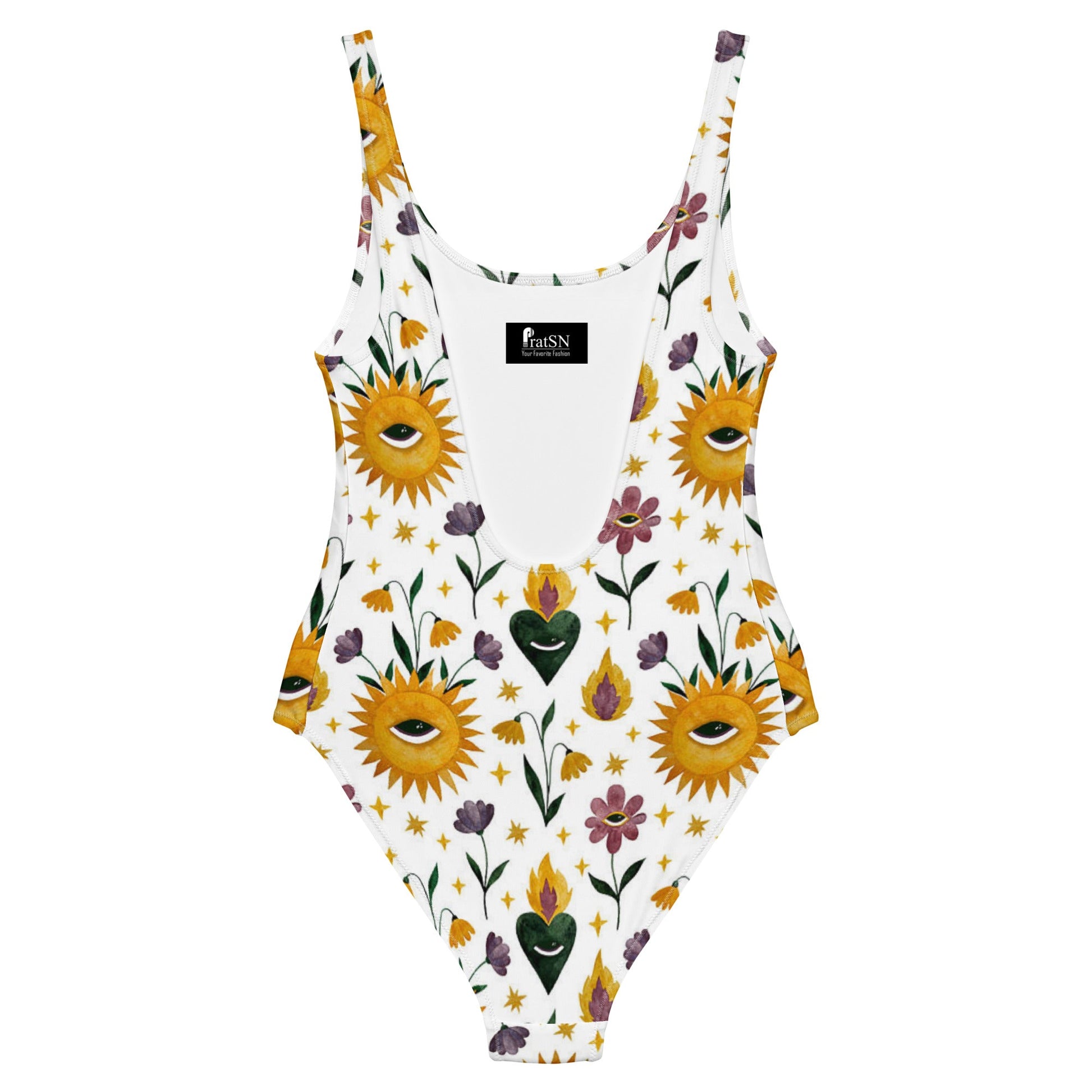 Women's One-Piece Swimsuit, Swimwear - PratSN