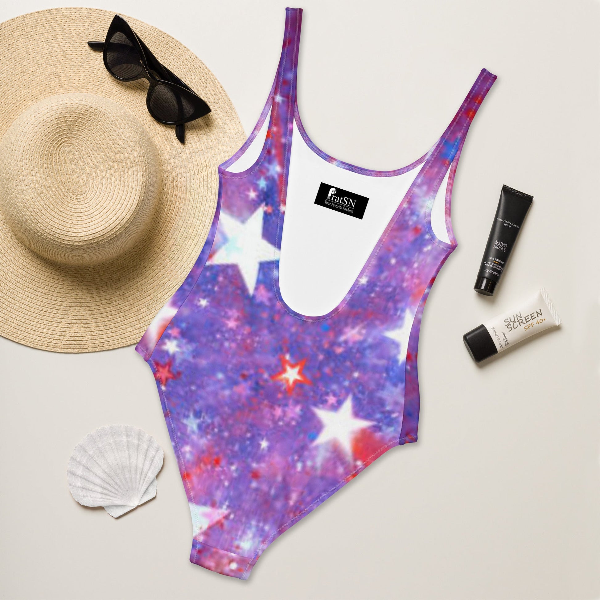 Women's One-Piece Swimsuit, Swimwear - PratSN