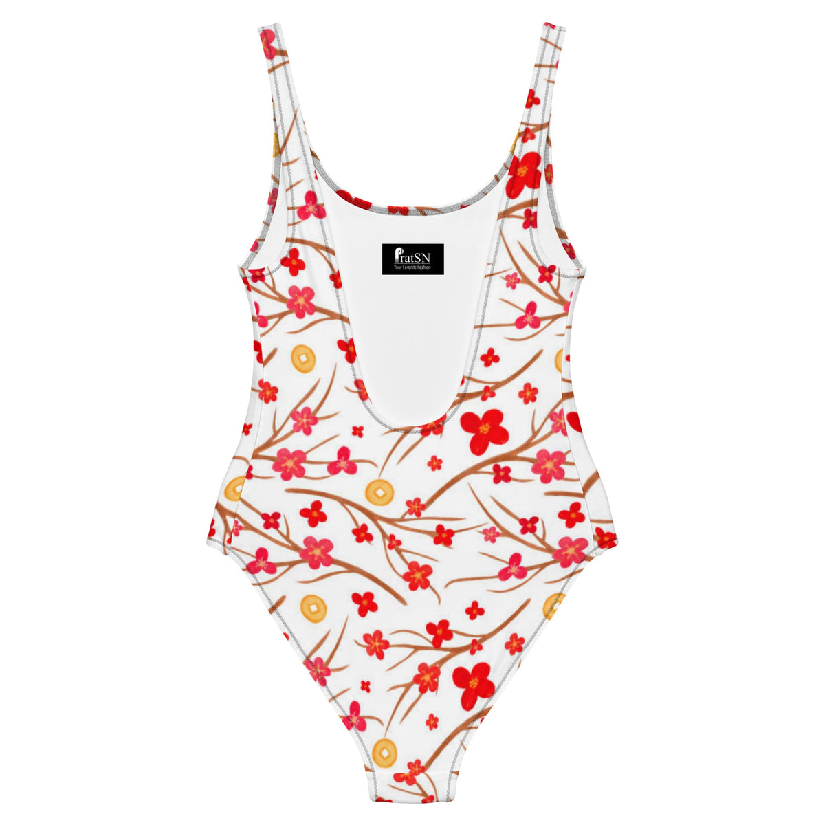 Women's One-Piece Swimsuit, Swimwear - PratSN